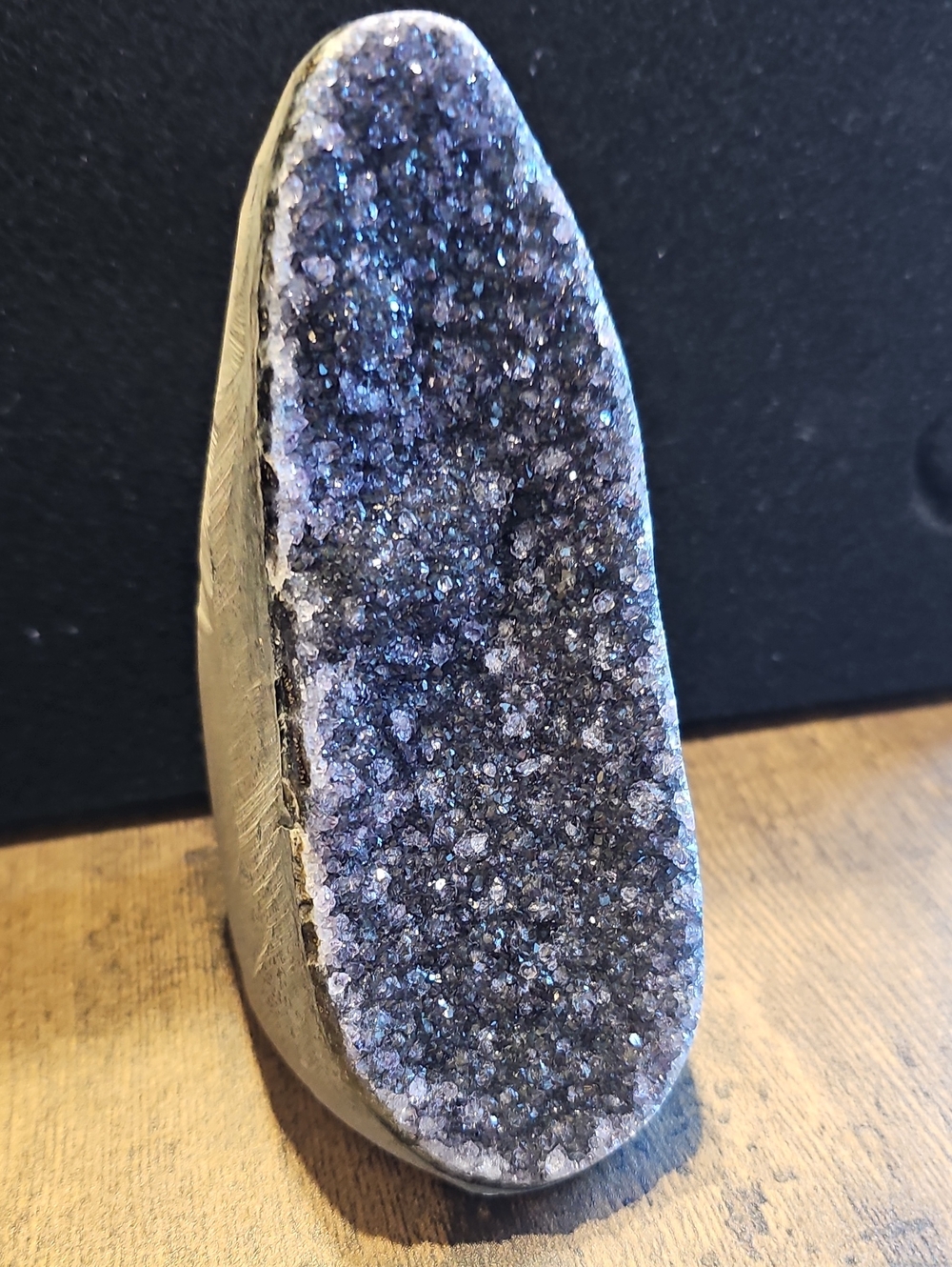 Amethyst Cutbase From Uruguay - Crystal Cluster - Purple Druzy Display - Picture 9 of 12